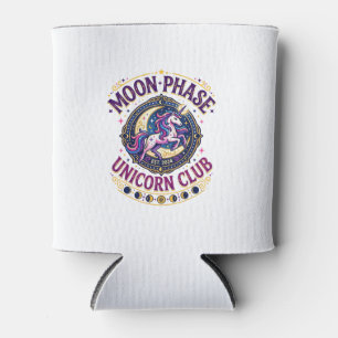 Einhorn-Mondphase-Einhorn-Club-Werbe-Shirt G Dosenkühler