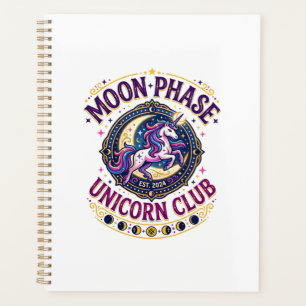 Einhorn-Mondphase-Einhorn-Club-Werbe-Shirt G Planer