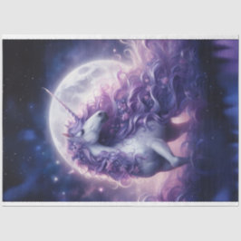 Einhorn-Moon-Tissue Seidenpapier