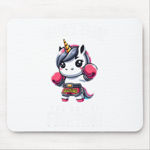 Einhorn Muay Thai - Kickboxen und Einhorn Thai Bo Mousepad