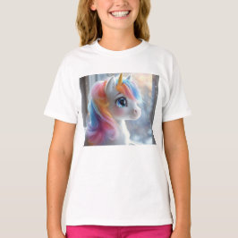 Einhorn Nah T-Shirt