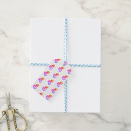 Einhorn Neon Geschenkanhänger