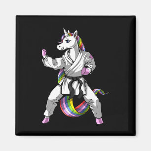 Einhorn-Ninja-Karate-Märtyrer-Kunst-Kickboxen-Taek Magnet