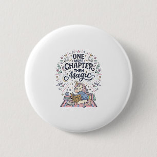 Einhorn Noch ein Kapitel Dann Magie Druckfertig Ma Button