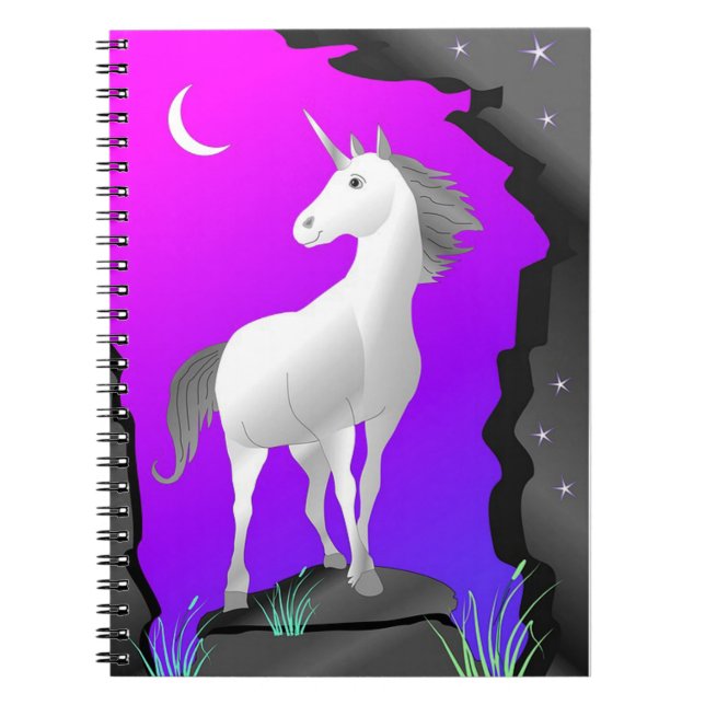 Einhorn Notizblock (Vorderseite)