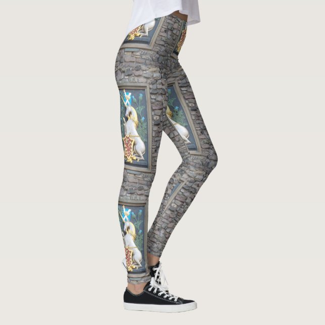 Einhorn, Palast Holyrood Leggings (Rechts)