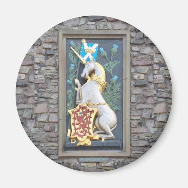 Einhorn, Palast Holyrood Magnet (Vorne)