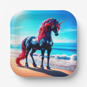 Einhorn Pappteller