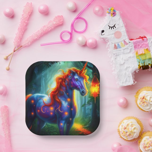 Einhorn Pappteller (Party)