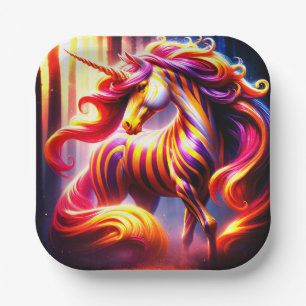 Einhorn Pappteller