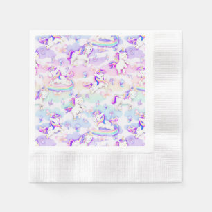 Einhorn-Party Serviette