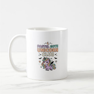 Einhorn Pastell Goth Einhorn Club Trend Grafik T-S Kaffeetasse