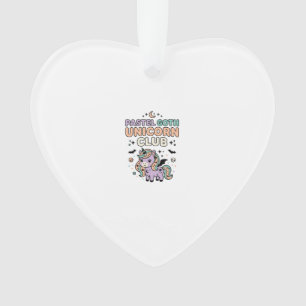 Einhorn Pastell Goth Einhorn Club Trend Grafik T-S Ornament