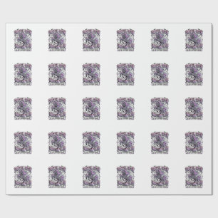 Einhorn Pastell Goth Einhorn Club Werbeaufkleber Geschenkpapier