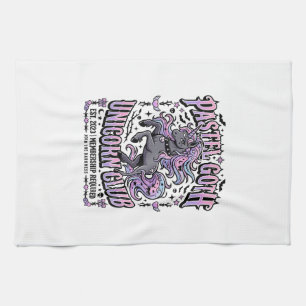 Einhorn Pastell Goth Einhorn Club Werbeaufkleber Geschirrtuch