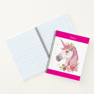 Einhorn & personalisieren Sie Ihren Namen Notizbuch