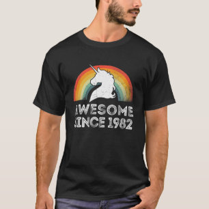 Einhorn Phantastisch seit 1982 40. Geburtstag 40 J T-Shirt