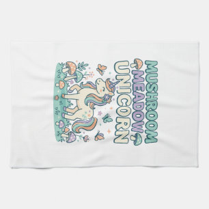 Einhorn Pilz Wiese Einhorn Trendy T-Shirt Des Geschirrtuch