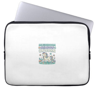 Einhorn Pilz Wiese Einhorn Trendy T-Shirt Des Laptopschutzhülle