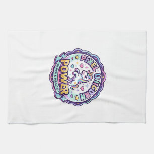 Einhorn Pixel Einhorn Power POD Fertige Apparel Gr Geschirrtuch