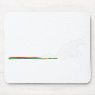 Einhorn poo mousepad