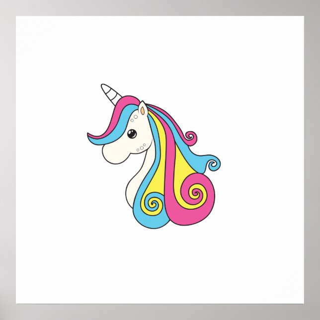 Einhorn Poster (Vorne)