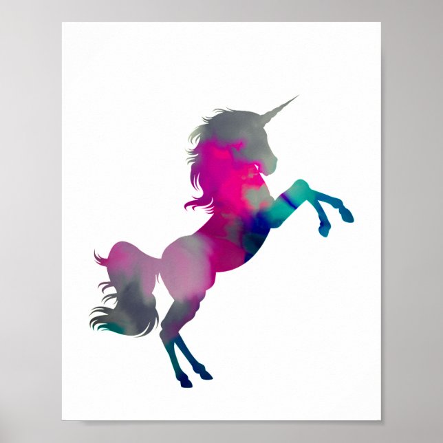 Einhorn Poster (Vorne)