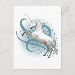 Einhorn Postkarte