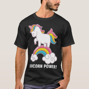 Einhorn Power Liebe Spaß T-Shirt