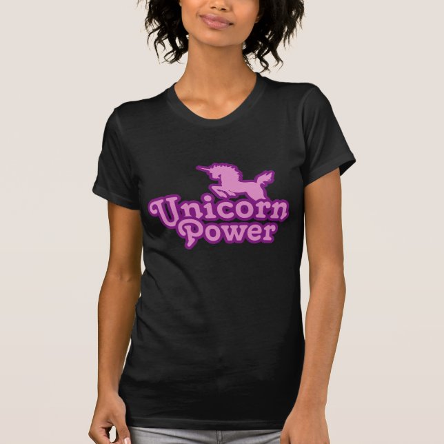 Einhorn Power! T-Shirt (Vorderseite)