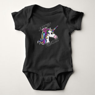 Einhorn Prinzessin Design - Baby Jersey Bodysuit Strampler