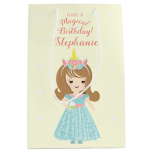 Einhorn Prinzessin Mittlere Geschenktüte
