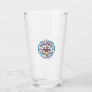 Einhorn Pugicorn Power Lustig Süßes Geschenk Desig Glas