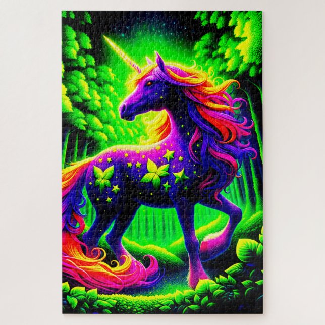 Einhorn Puzzle (Vertikal)