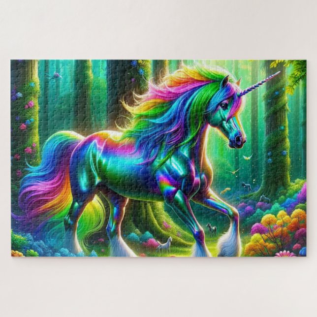 Einhorn Puzzle (Horizontal)