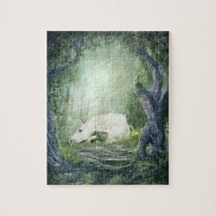 Einhorn-Puzzlespiel Puzzle