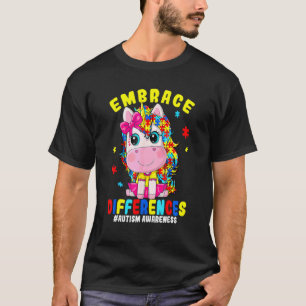 Einhorn-Puzzleteil-Autismus-Bewusstsein Autistisch T-Shirt
