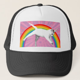 Einhorn-Regenbogen-Katze Truckerkappe