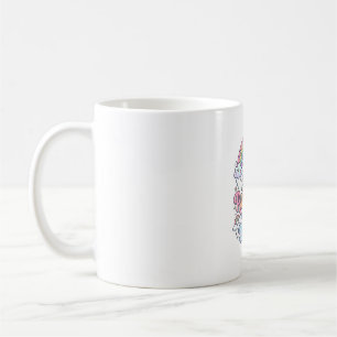 Einhorn Regenbogen nach dem Regen Premium Vektor T Kaffeetasse