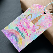 Einhorn Regenbogen rosa aqua Geburtstag