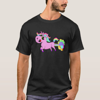 Einhorn Regenbogen T-Shirt