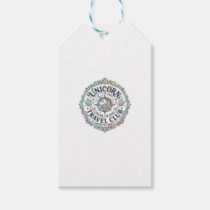 Einhorn-Reiseklub Original Zazzle Design_1 Geschenkanhänger