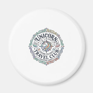 Einhorn-Reiseklub Original Zazzle Design_1 Magnet