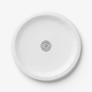 Einhorn-Reiseklub Original Zazzle Design_1 Pappteller