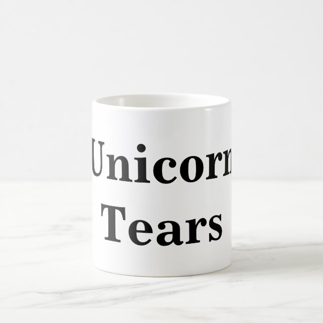 Einhorn-Risse Kaffeetasse (Mittel)