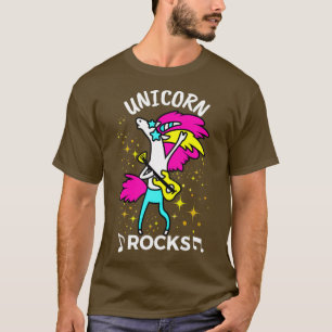 Einhorn Rocks I Liebe Einhorn T-Shirt