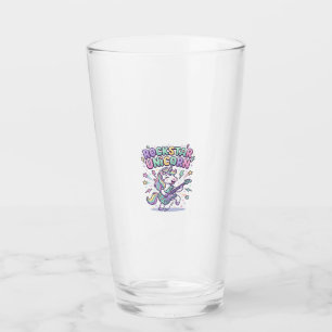 Einhorn Rockstar Einhorn Charmante Bekleidung Graf Glas