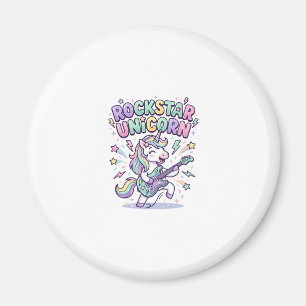 Einhorn Rockstar Einhorn Charmante Bekleidung Graf Magnet