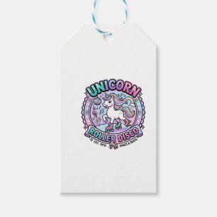Einhorn Roller Disco POD Fertige Marktplatz-Grafik Geschenkanhänger