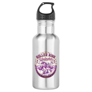 Einhorn-Roller-Rink Einhorn POD Fertig Merch Desig Edelstahlflasche